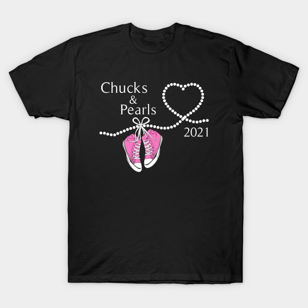 Pearls and Chucks Kamala T-Shirt by Lexicon